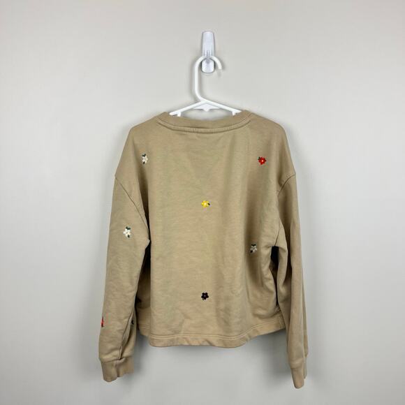 Gap Kids Graphic Sweatshirt Ditsy Multi Floral M 8 - Picture 6 of 9